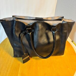 A.Bellucci | Black Pebble Leather Purse | Made in Italy | Fantastic Condition